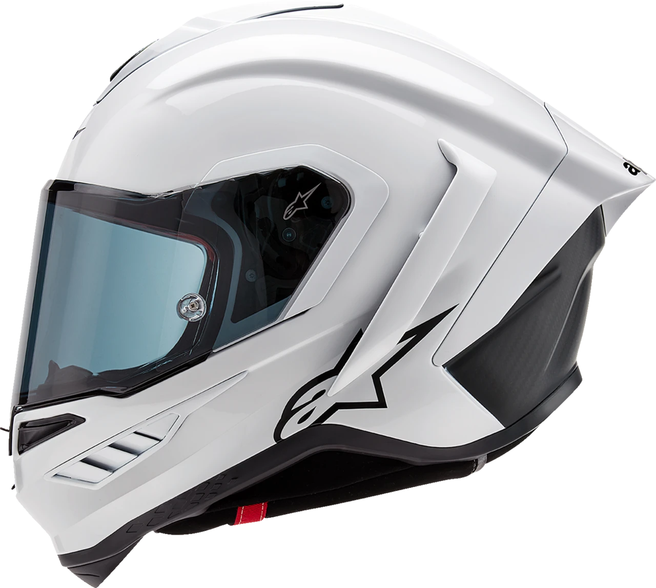 Alpinestars Supertech R10 Solid Gloss White Helmet