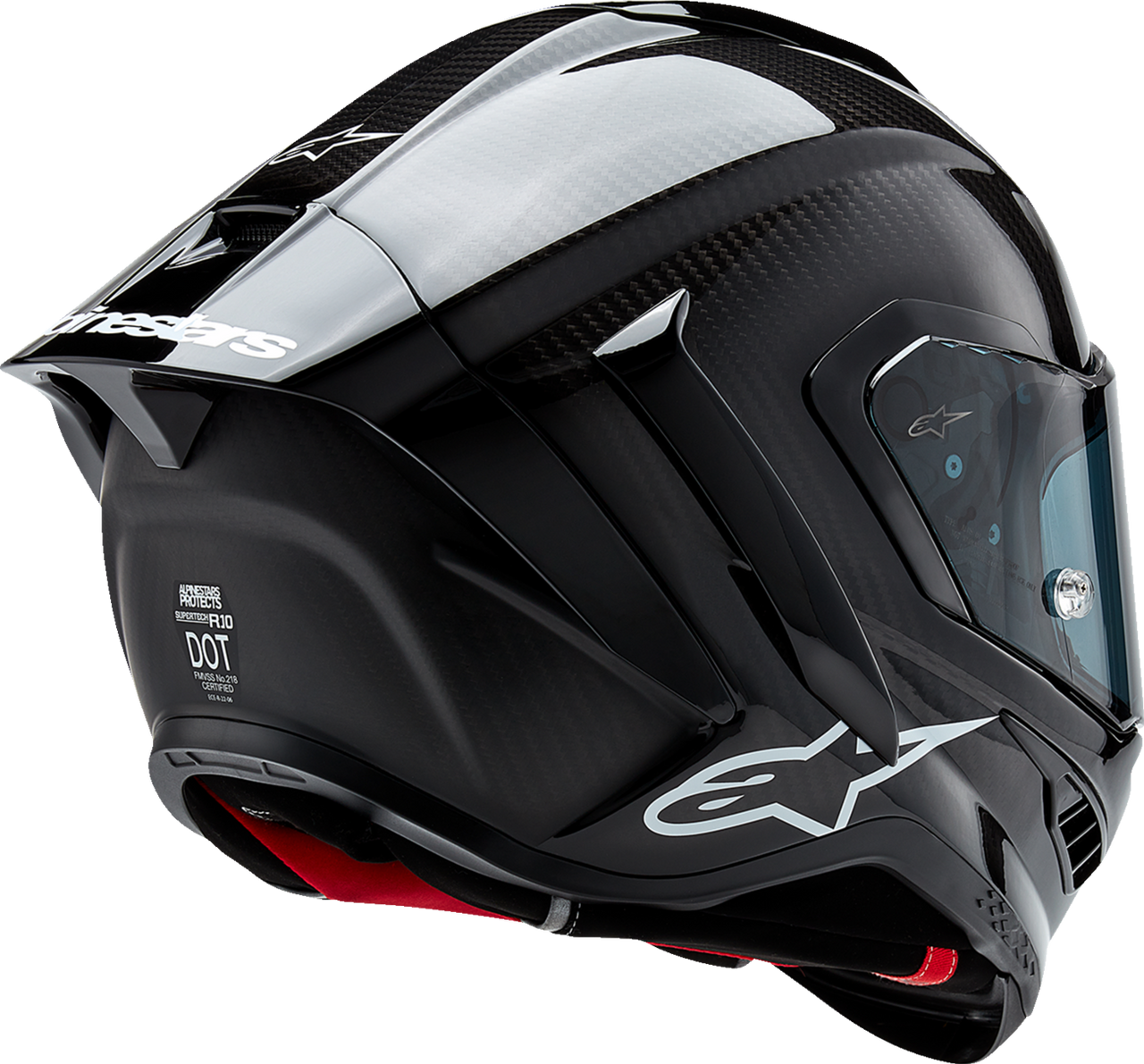 Alpinestars Supertech R10 Solid Carbon Black Helmet