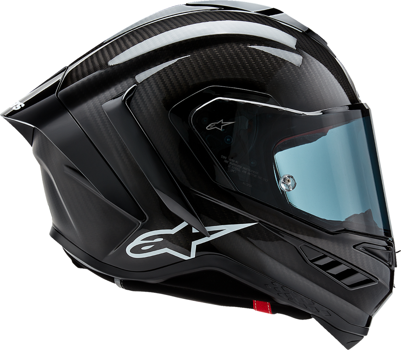Alpinestars Supertech R10 Solid Carbon Black Helmet