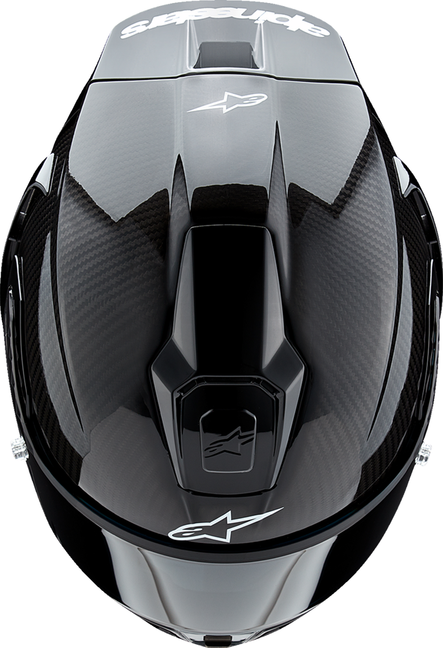 Alpinestars Supertech R10 Solid Carbon Black Helmet - Speed Addicts