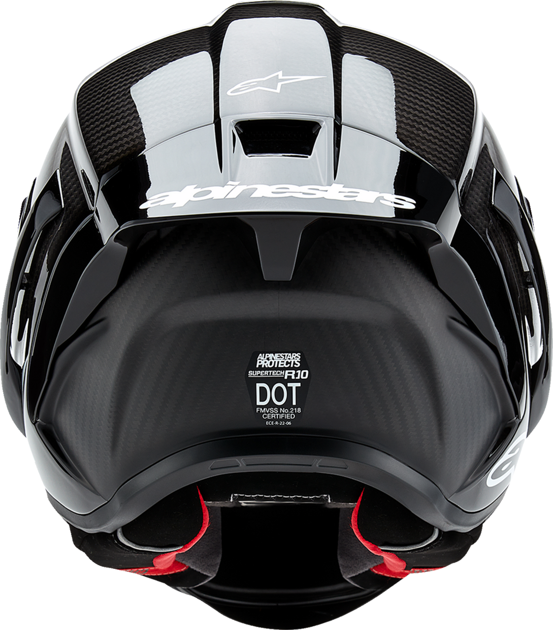 Alpinestars Supertech R10 Solid Carbon Black Helmet