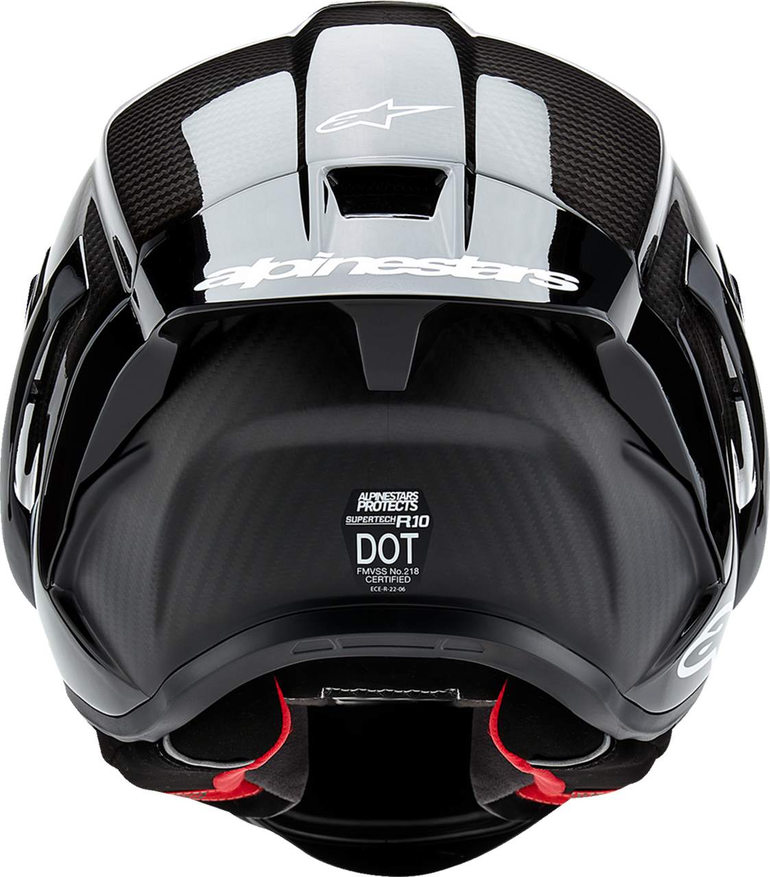 Alpinestars Supertech R10 Solid Carbon Black Helmet