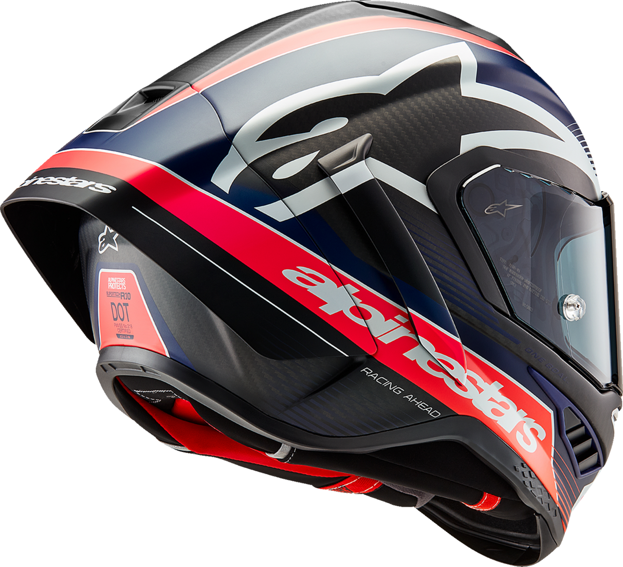 Alpinestars Supertech R10 Team Carbon Red Black Helmet