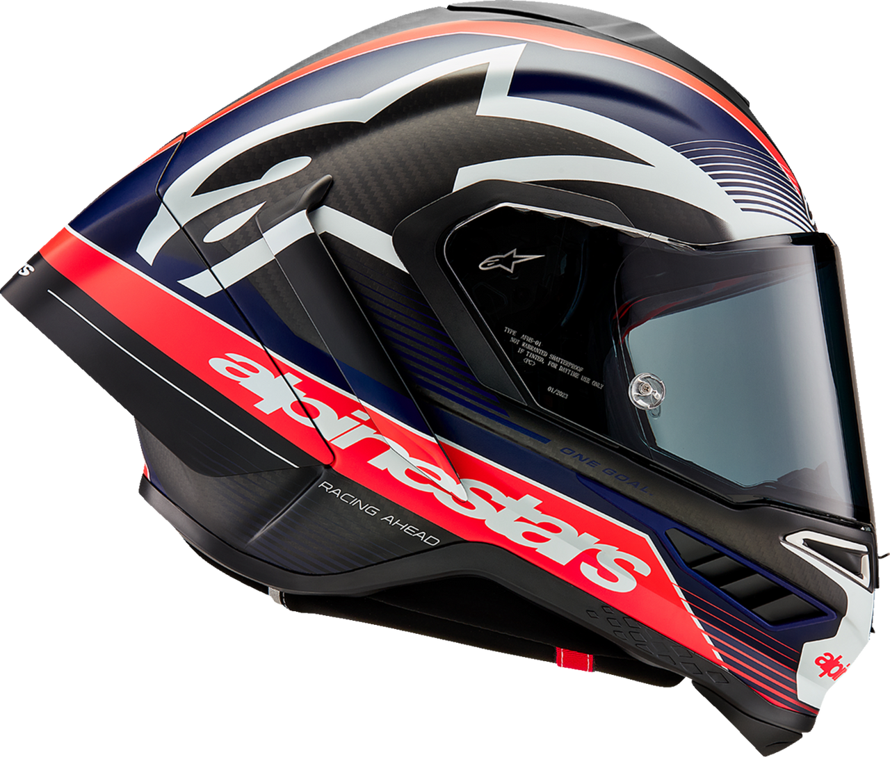Alpinestars Supertech R10 Team Carbon Red Black Helmet