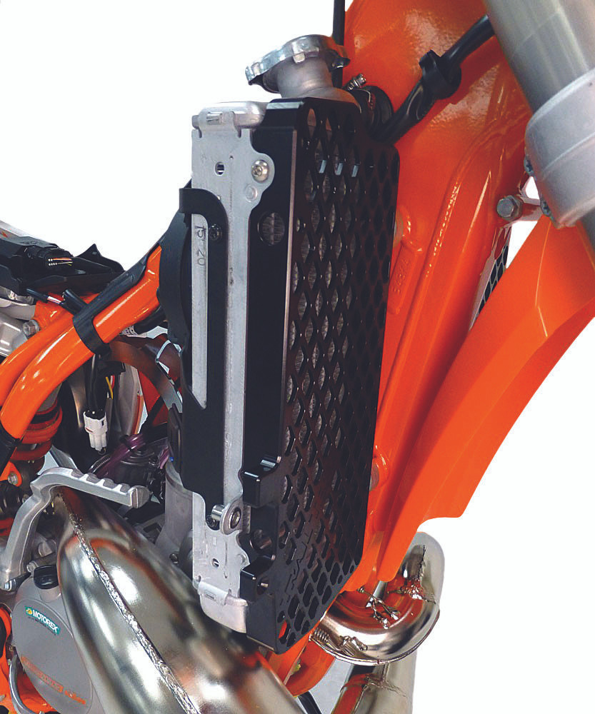 Trail Tech Ktm Radiator Guard Blk - 0150-RB02