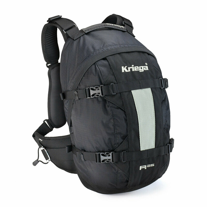 Kriega R25 バックパック ブラック Kriega R25 Black Backpack - Speed Addicts