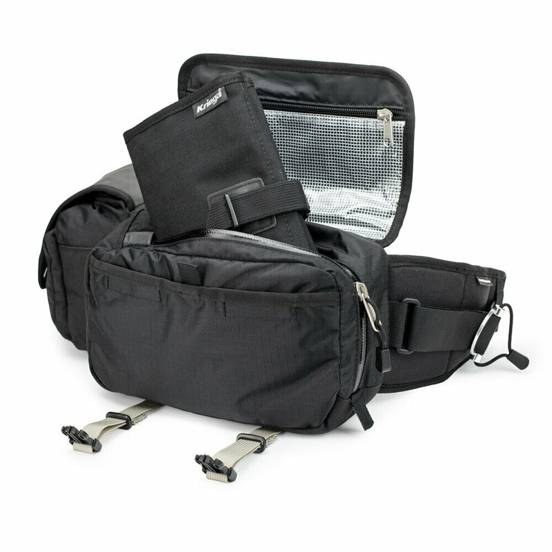 Kriega R8 Black Waist Pack