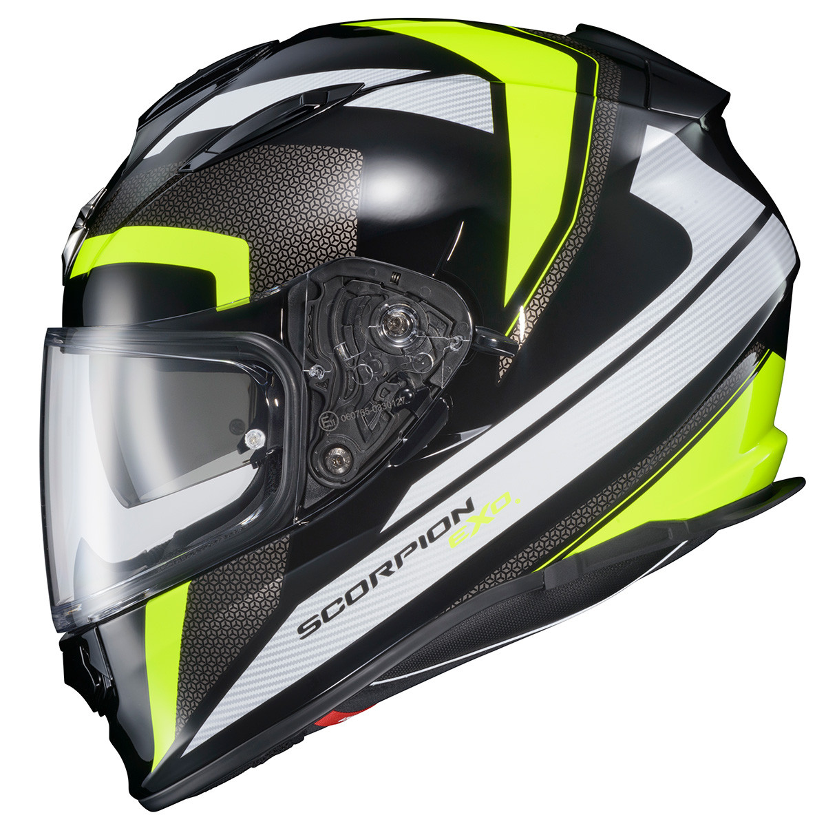 Scorpion EXO Ryzer Evolution Hi-Viz Helmet