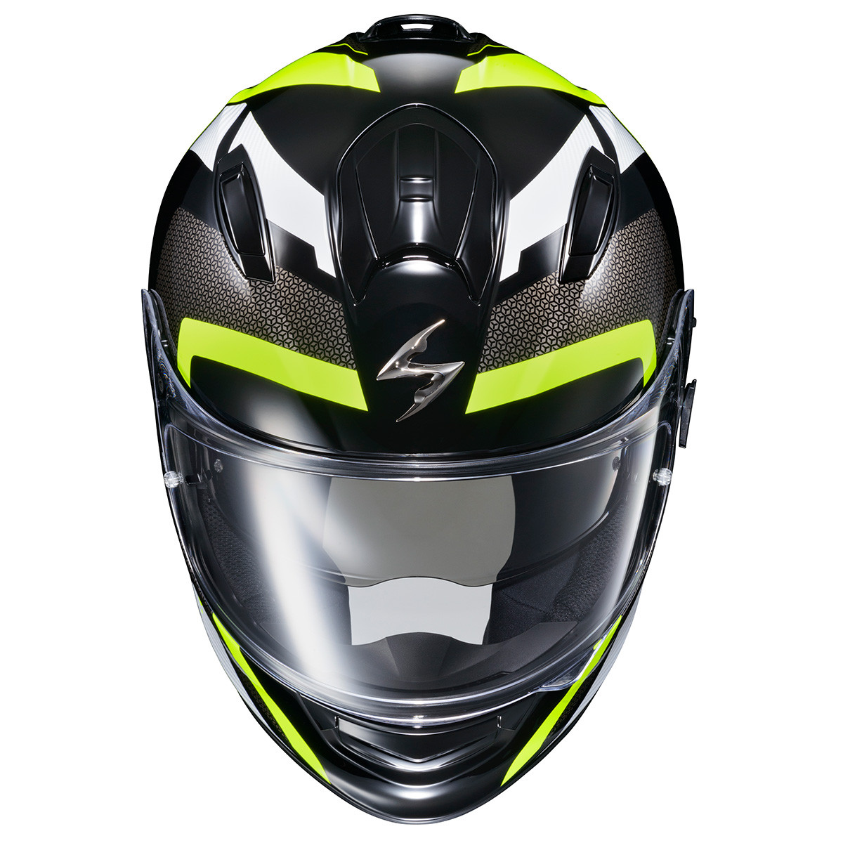 Scorpion EXO Ryzer Evolution Hi-Viz Helmet