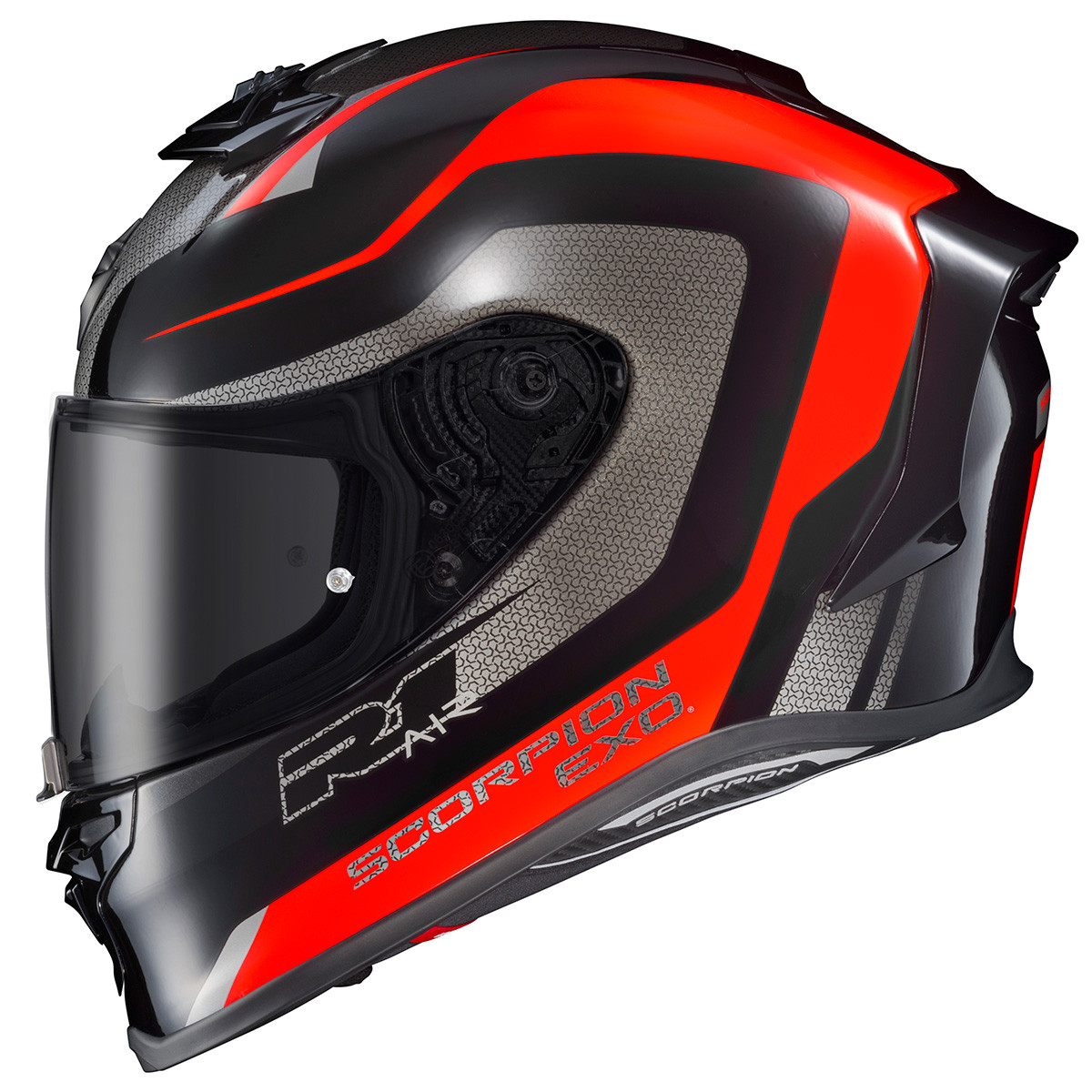 Scorpion EXO EXO-R1 Air Hive Red Black Helmet - Speed Addicts