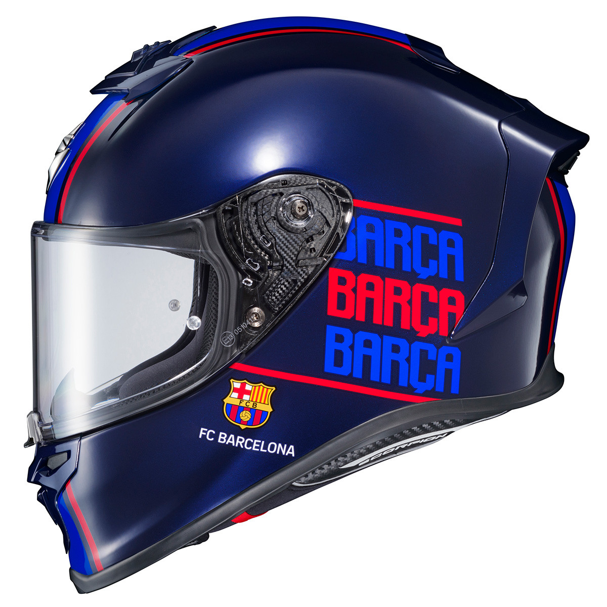 Scorpion EXO EXO-R1 Air FC Barcelona Helmet