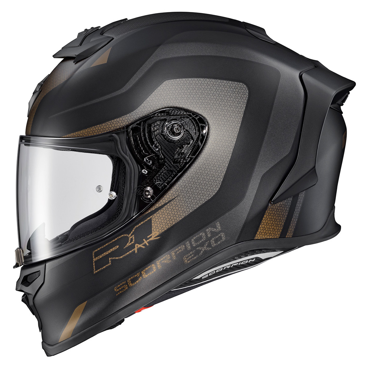 Scorpion EXO EXO-R1 Air Hive Gold Black Helmet