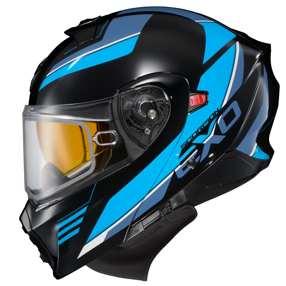 Scorpion EXO EXO-GT930 Modulus Black Blue Dual Pane Helmet