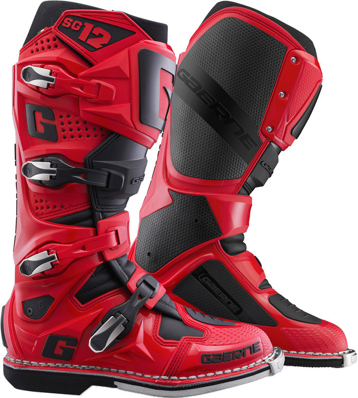Gaerne SG-12 Boots Red Black - Speed Addicts