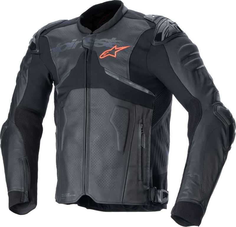 Alpinestars Atem V5 Black Leather Jacket