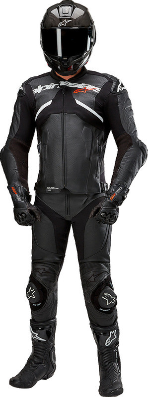 Alpinestars Atem V5 Black Leather Jacket