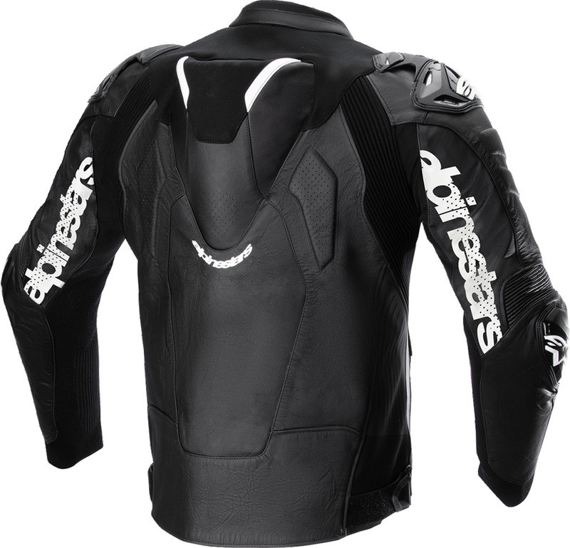 Alpinestars Atem V5 Black White Leather Jacket