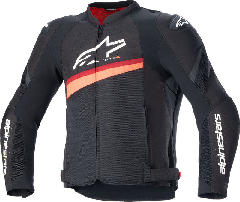 Alpinestars T-GP Plus R V4 Airflow Black Red Fluo Jacket
