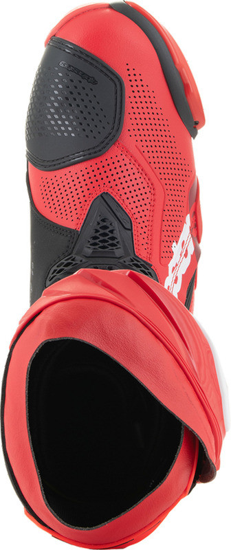 Alpinestars Supertech R Vented Red Boots - Speed Addicts