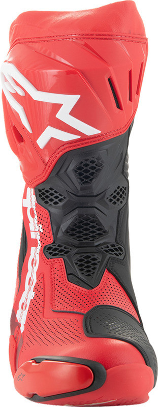 Alpinestars Supertech R Vented Red Boots - Speed Addicts