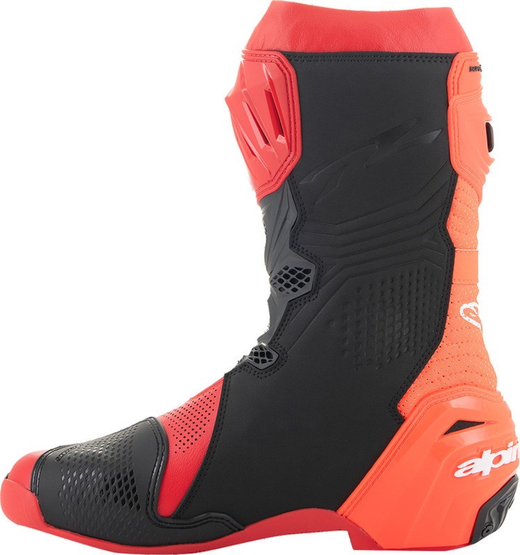 Alpinestars Supertech R Vented Red Boots - Speed Addicts