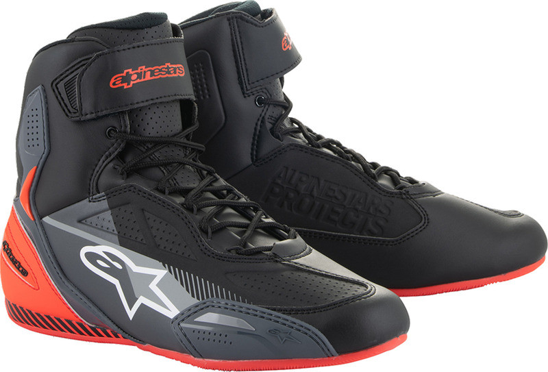 Alpinestars Faster-3 Black Gray Red Shoes