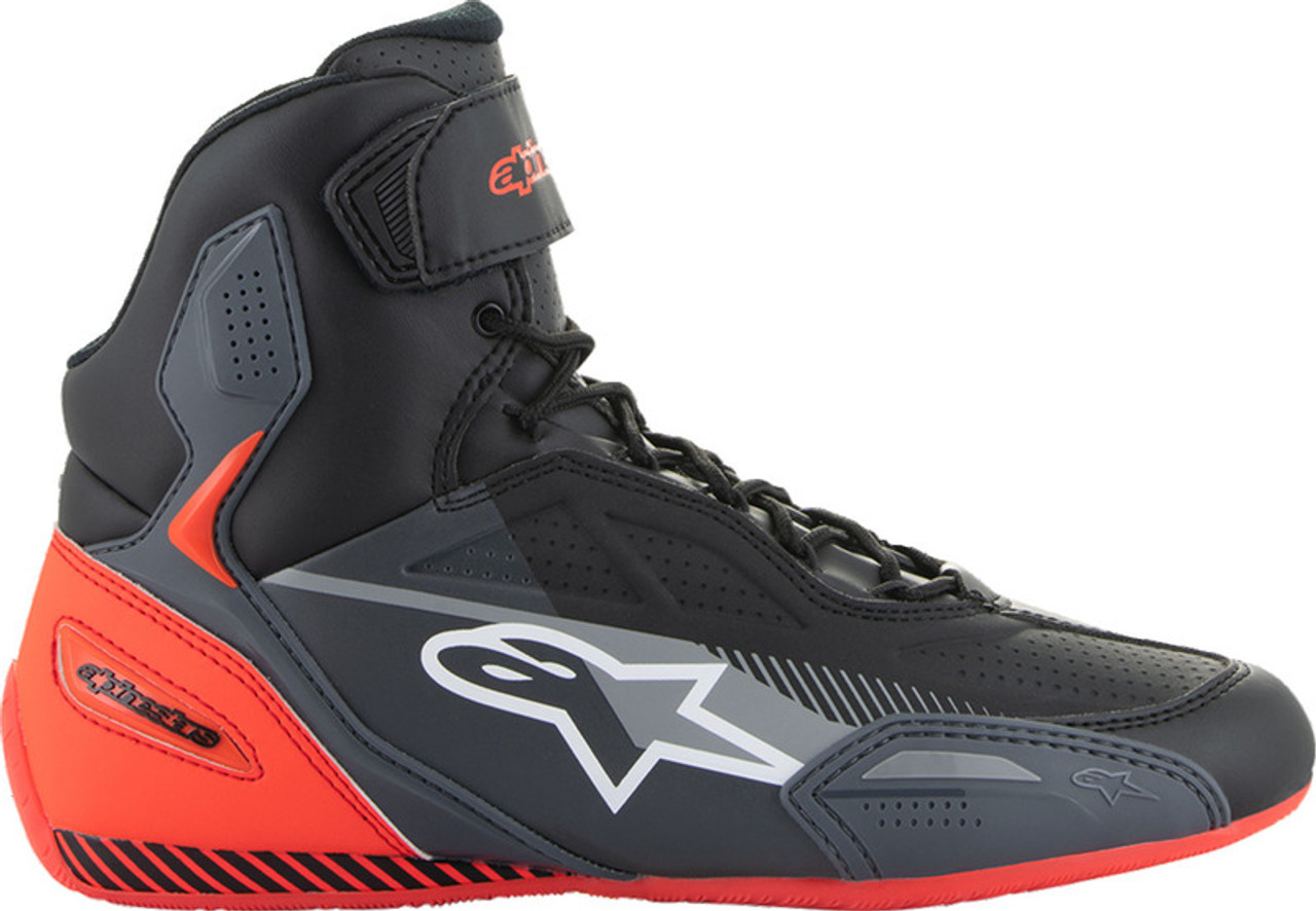 Alpinestars Faster-3 Black Gray Red Shoes