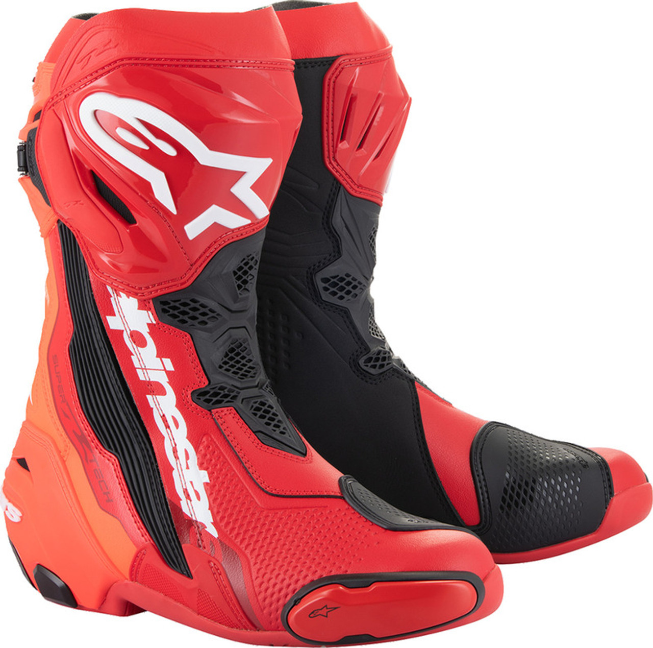 Alpinestars Supertech R Red Boots - Speed Addicts