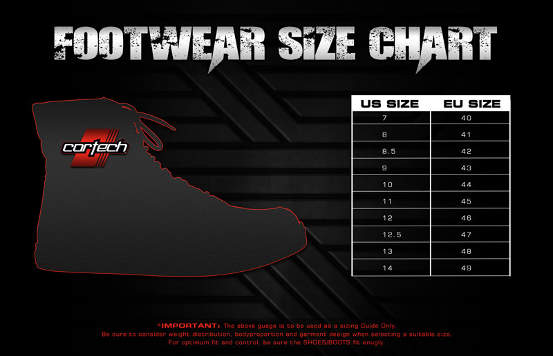 Cortech Slayer Limited Checkered Black White Shoes