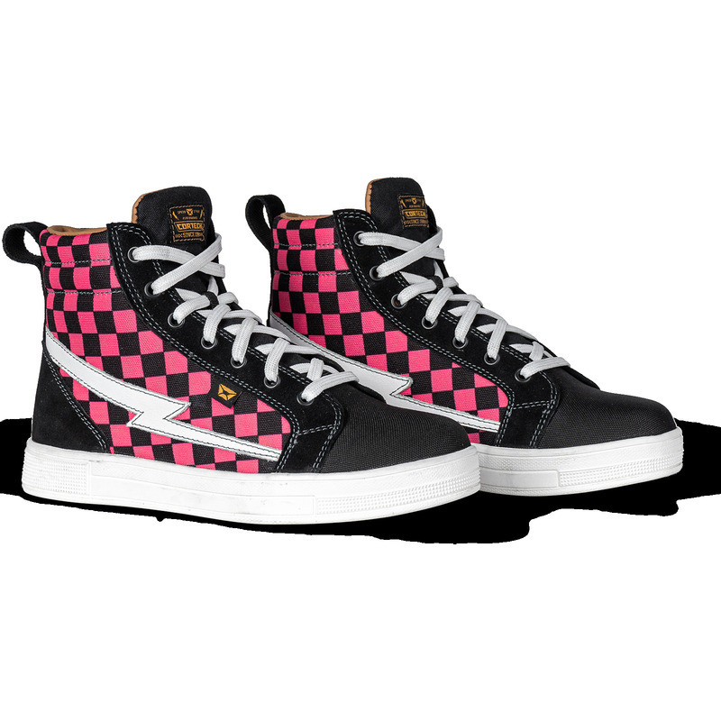 Cortech Slayer Limited Checkered Pink Shoes