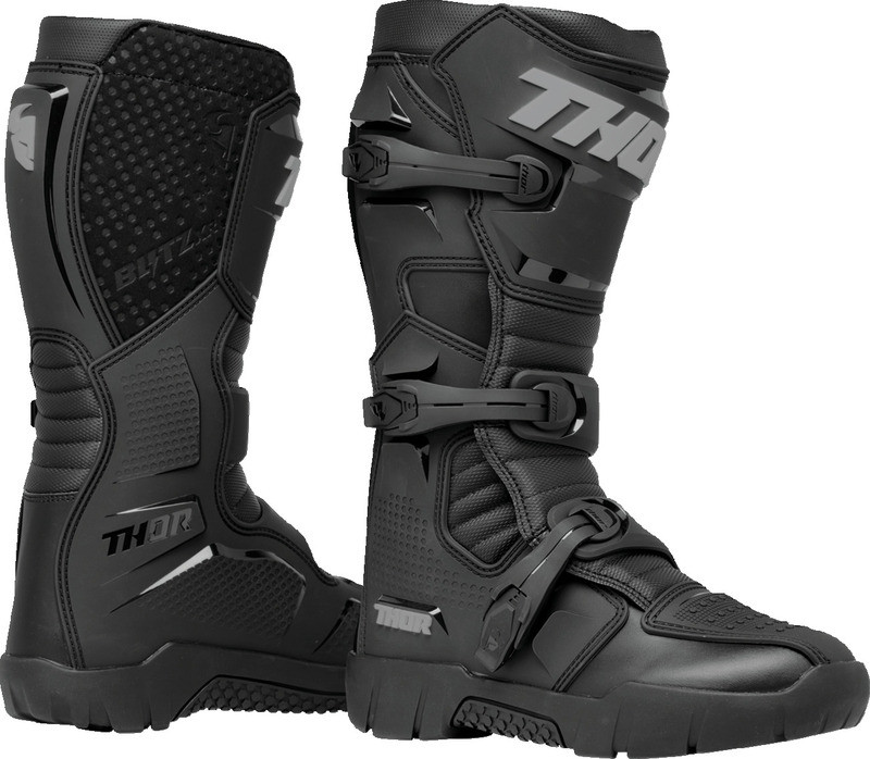 Thor Blitz XR Trail Black Gray Boots