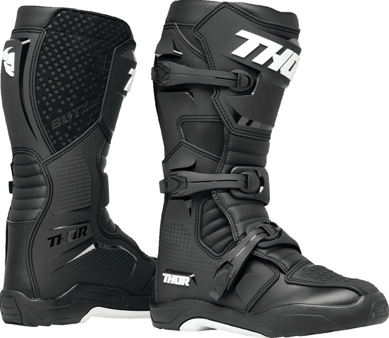 Thor Blitz XR Black White Boots
