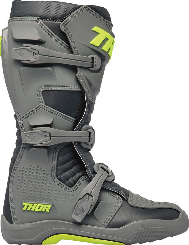 Thor Blitz XR Gray Charcoal Boots - Speed Addicts
