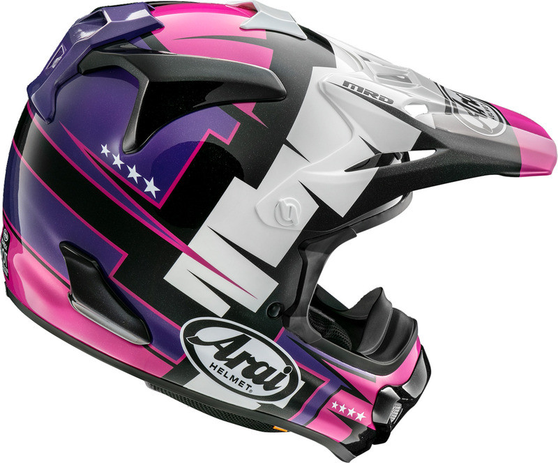 Arai VX-Pro4 - Snell 2020 Battle Purple Helmet