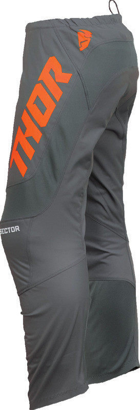 Thor Sector Checker Charcoal Orange Pants