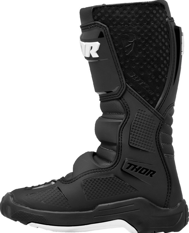 Thor Youth Blitz XR Black White Boots