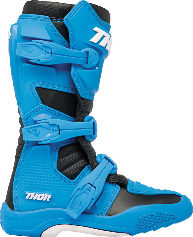 Thor Youth Blitz XR Black Blue Boots - Speed Addicts