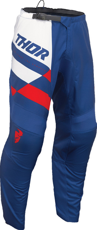 Thor Youth Sector Checker Navy Red Pants