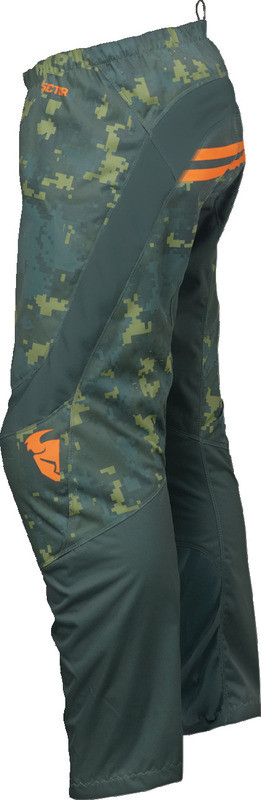 Thor Youth Sector DIGI Green Charcoal Pants