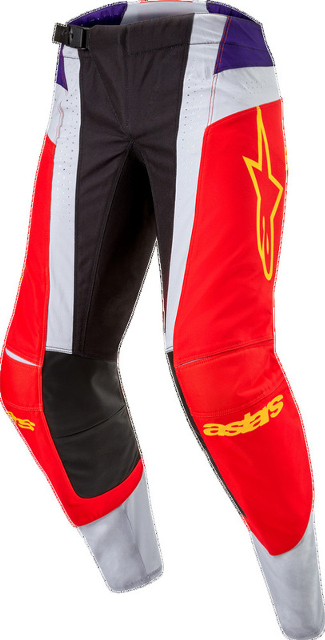 Alpinestars Techstar Ocuri Hot Orange Purple Black Pants - Speed