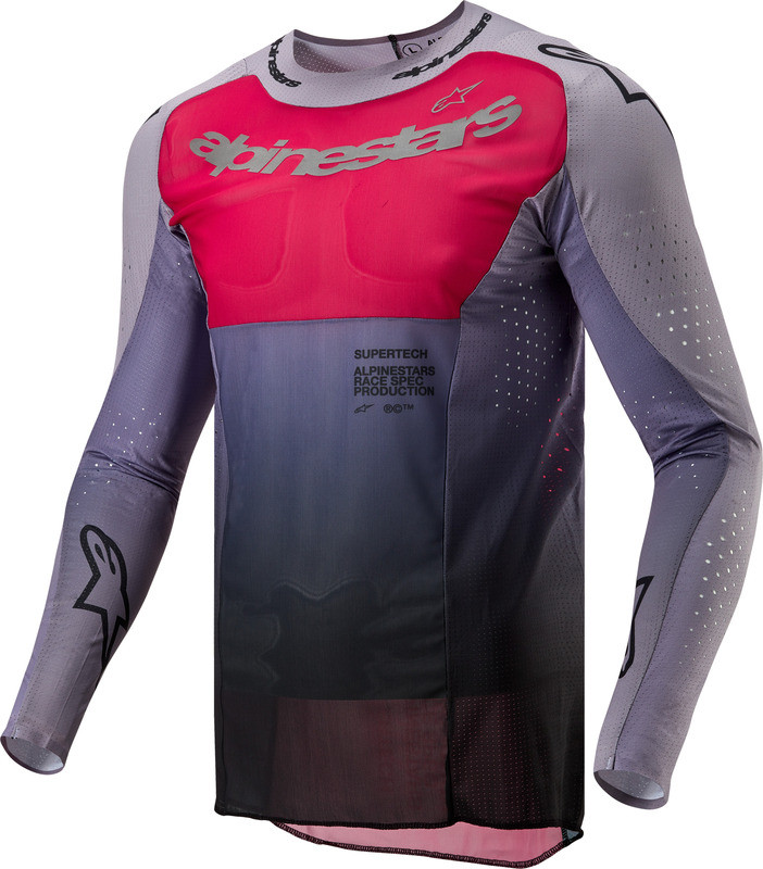 Alpinestars Supertech Dade Iron Red Berry Jersey