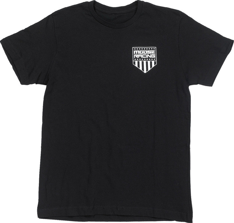 Moose Racing Youth Salute Black T-Shirt
