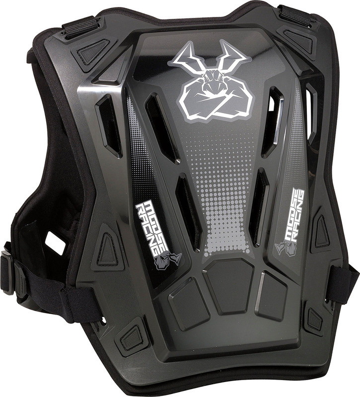 Moose Racing Youth Agroid Black Chest Guard