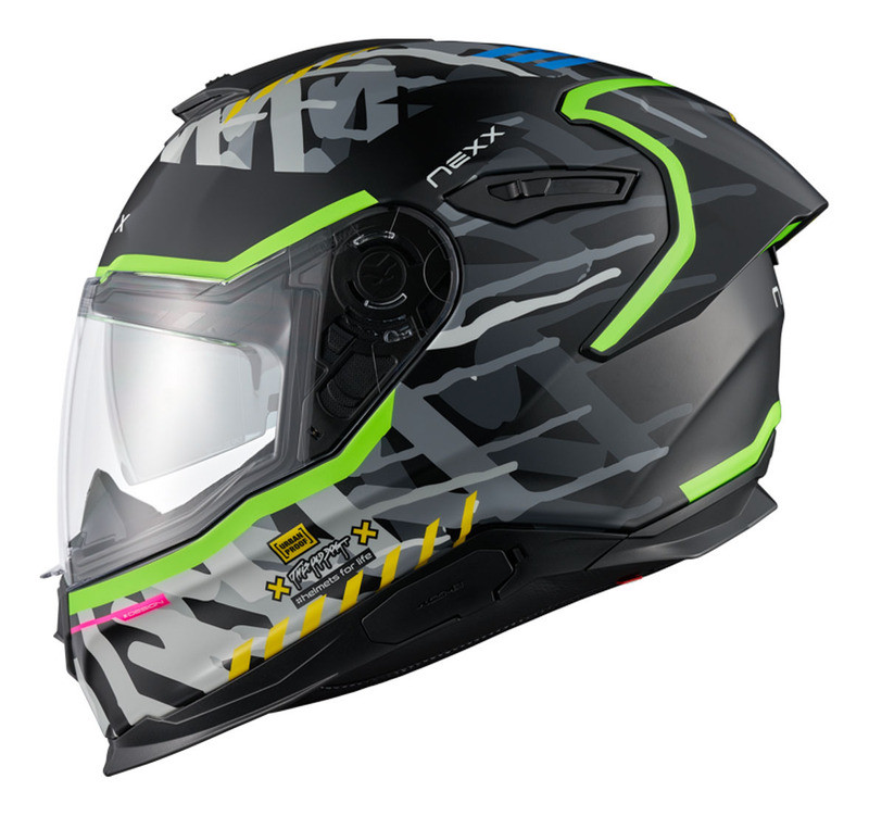 Nexx Y100R Urbngrm Matte Black Helmet