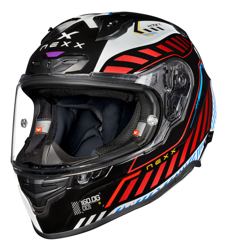 Nexx XR3R Outbreak White Blue Helmet