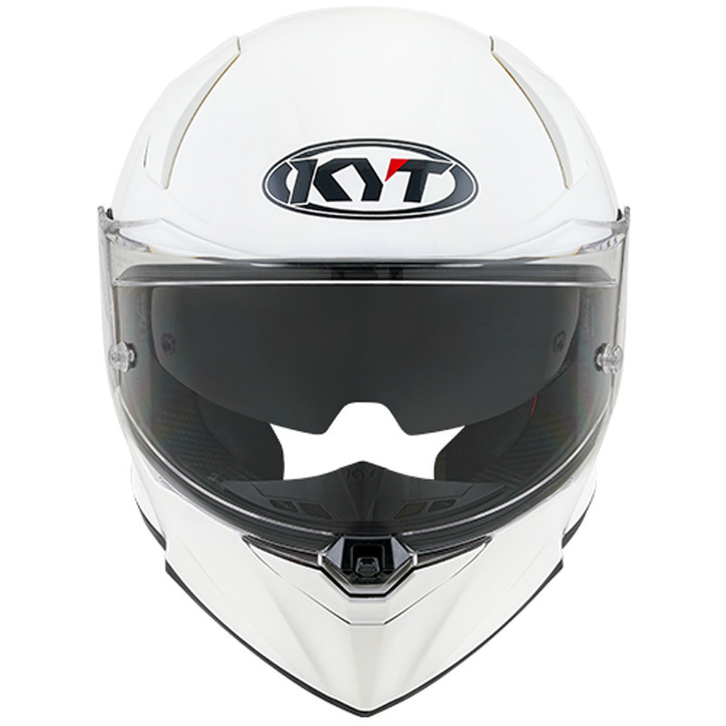 KYT R2R White Gloss Helmet - Speed Addicts