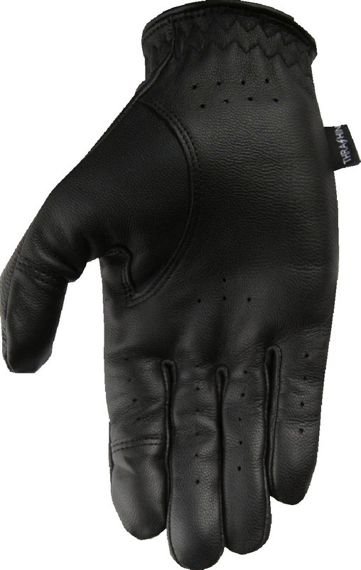 Thrashin Supply Siege Leather Black Gloves
