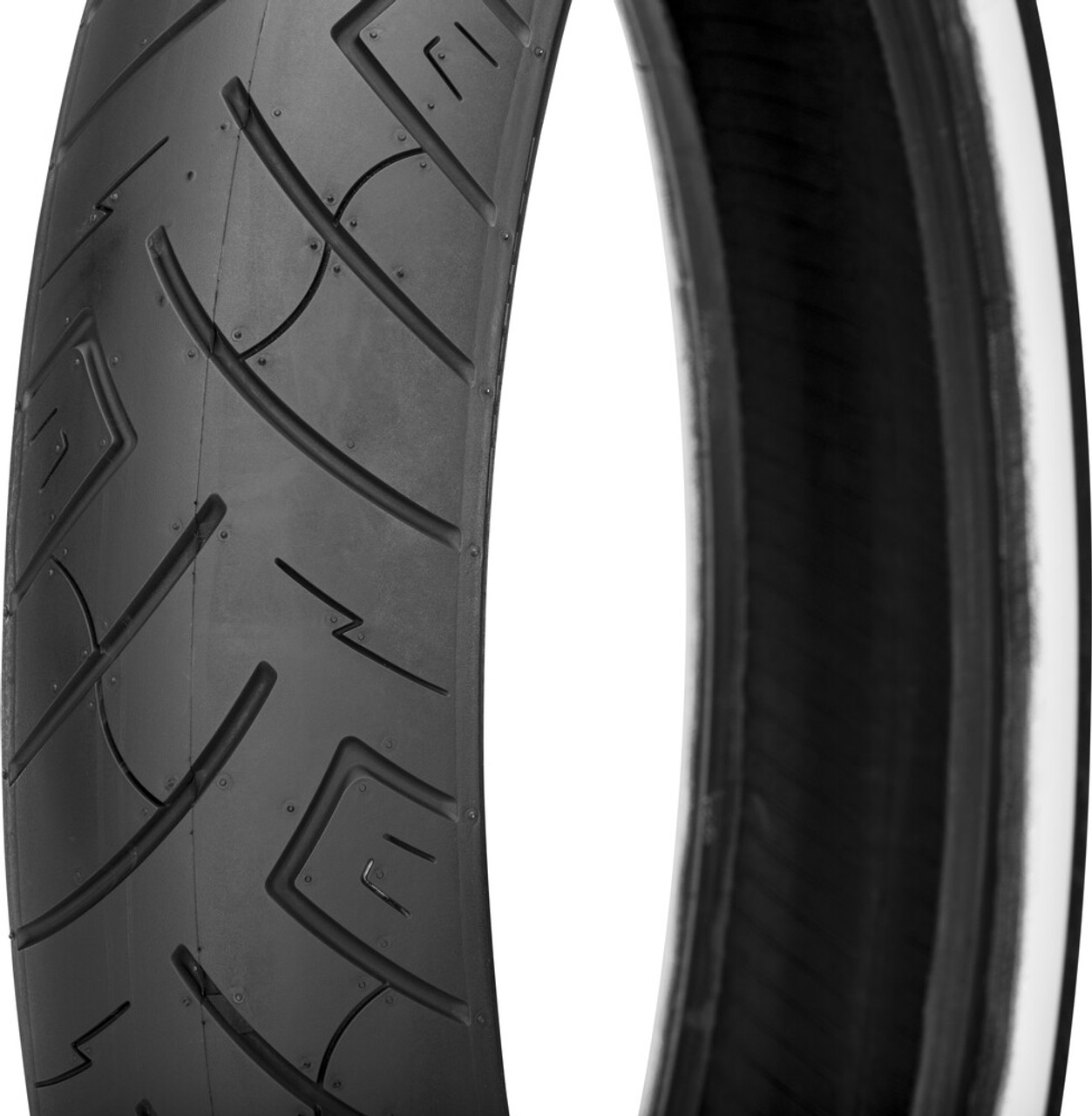 Shinko Tire 777 Cruiser White Wall - Front