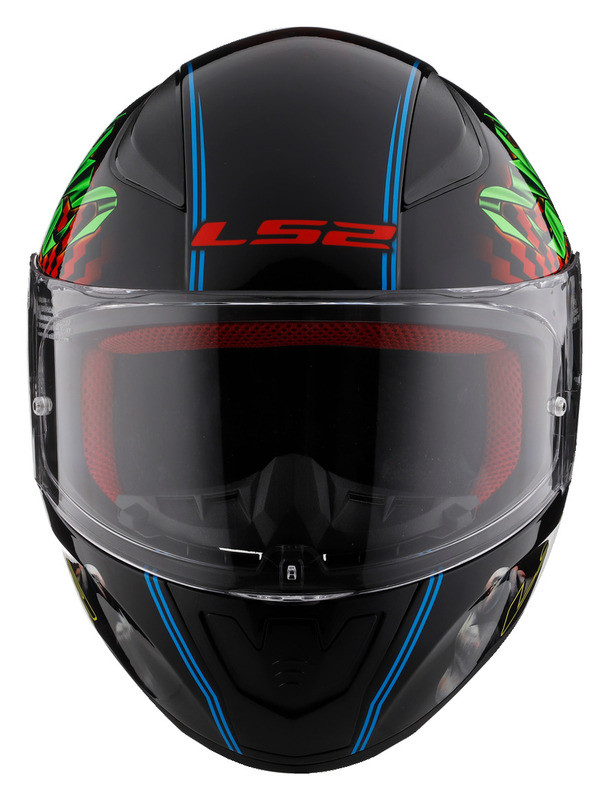 LS2 Rapid II Happy Dreams Gloss Black Helmet