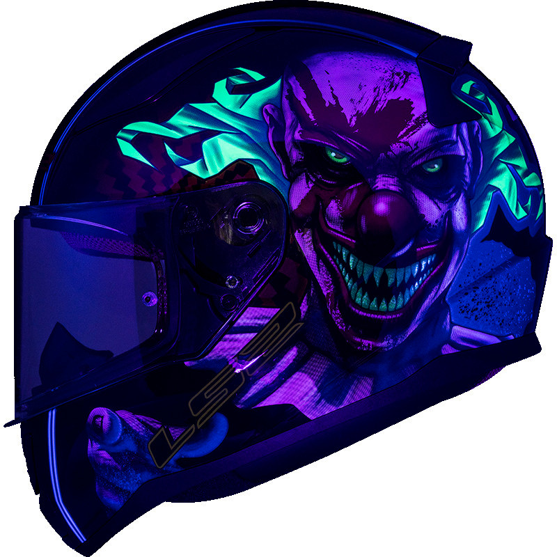 LS2 Rapid II Happy Dreams Gloss Black Helmet